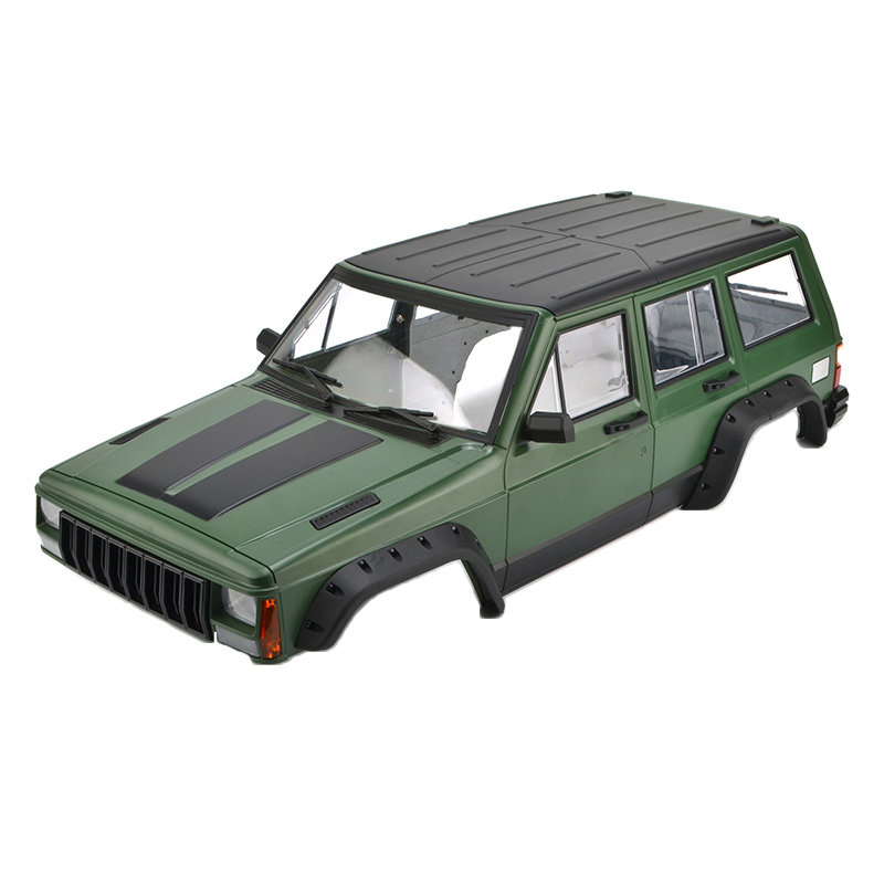 SCX10模型切诺基仿真攀爬车壳JEEP改装硬壳313/324轴距皮卡KIT