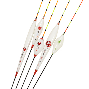 正品纳米浮漂鲫鱼漂高灵敏鱼漂轻口冬钓行程长尾枣核型浮标醒目