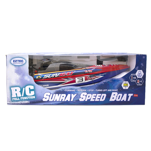 Eztec sunray speed boat 高速遥控船 4通道 飞船 快艇儿童玩具船