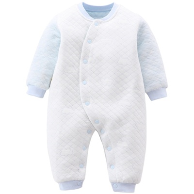 新生儿小数点春秋款打底连体衣