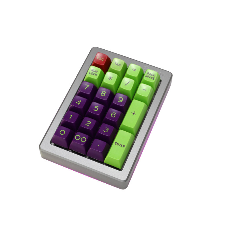 xiudi cospad 21键机械键盘客制化小键盘numpad ghpad rgb底灯pcb