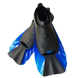 台湾TOPIS游泳训练比赛短脚蹼 潜水脚蹼浮潜装备