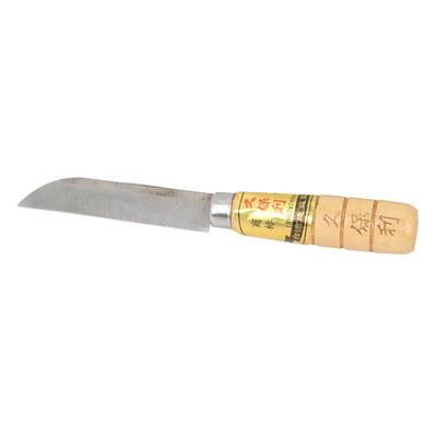 久保利香蕉弯刀不锈钢水果刀具菠萝刀具削皮刀蔬果刀 小白菜弯刀