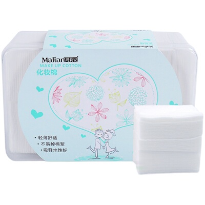 玛莉安1100片化妆棉湿敷专用纯巾