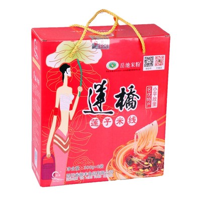 莲桥四川特产礼盒南充米粉