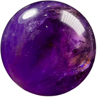 天然紫水晶球摆件乌拉圭原石打磨玄关客厅办公室店铺开业乔迁装饰