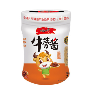 牛蒡酱拌面招牌拌饭酱微辣香麻爆下饭菜辣椒酱菜瓶装即食徐州特产