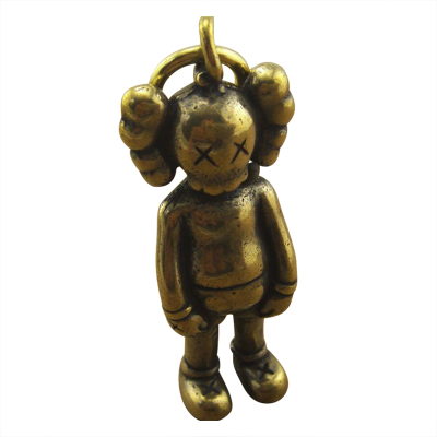 黄铜潮牌钥匙扣包包挂件卡通公仔