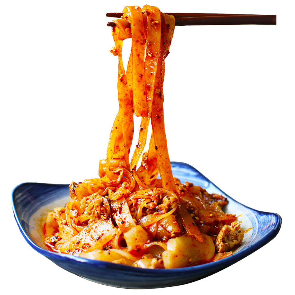 凉皮速食真空袋装陕西特产擀面皮