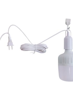 led灯泡带线独立开关卧室内照明