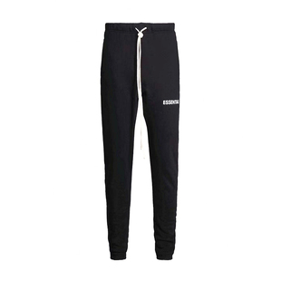 FOG FEAR OF GOD Essentials反光3M长裤字母抽绳标语棉卫裤运动裤