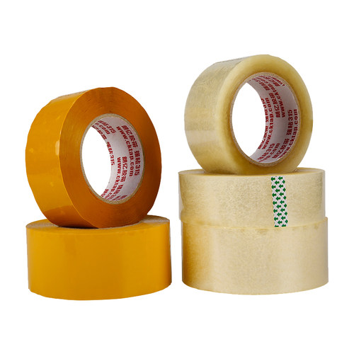 透明胶带大卷整箱批发4.2cm4.5宽封箱胶带快递打包封口胶布米黄色
