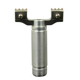 弹弓不锈钢瞄具一把抓弹弓金属快压扁皮筋户外竞技弾弓专业弹工器