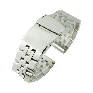 代用百年灵不锈钢钢带手表带黑鸟超级海洋复仇者挑战者20 22 24mm