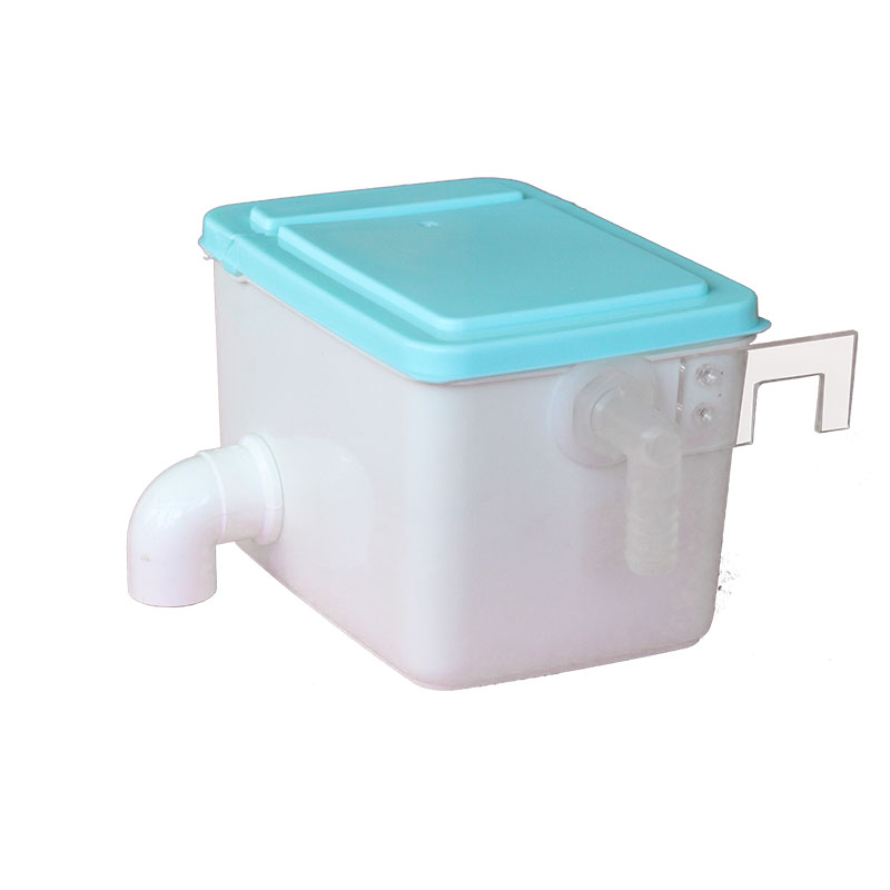 壁挂式迷你上过滤盒 水族箱鱼缸龟缸整理箱过滤器 干湿分离滴流盒
