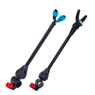 按钮式支架后挂碳素鱼竿炮台杆架防脱竿挂渔杆配件套筒式架杆天线