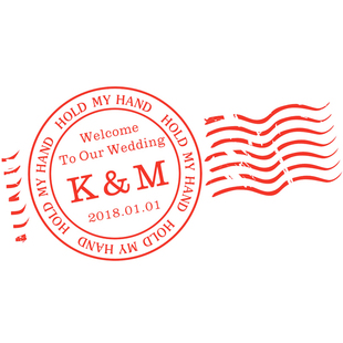 邮戳婚庆印章,邮戳印章定制,结婚印章,婚礼印章,个性印章