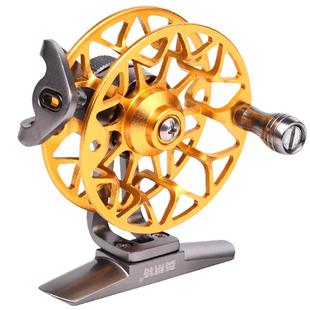 英莱特全金属前打轮冰钓轮中通轮矶钓竿轮飞钓轮超轻冬钓轮渔线轮