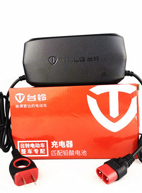 英发电动车电瓶充电器爱玛