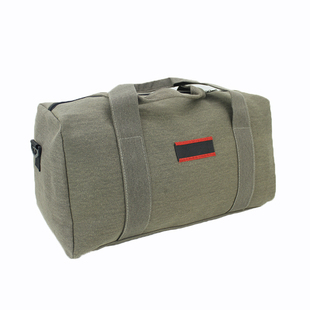 简约大容量帆布包旅行包 男 手提女短途旅行袋行李袋单肩包斜挎包