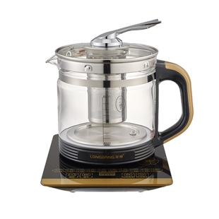 龙邦全自动高鹏玻璃陶瓷养生壶炖燕窝多功能煮花茶燕窝熬药带保温