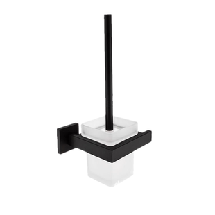 出口德国黑色马桶刷架套装卫生间刷马桶清洁刷子洗厕所刷五金挂件