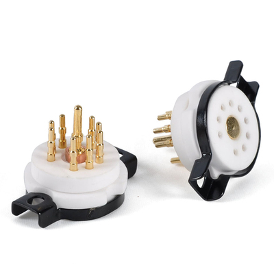 参考镀真金小九脚陶瓷管音响配件