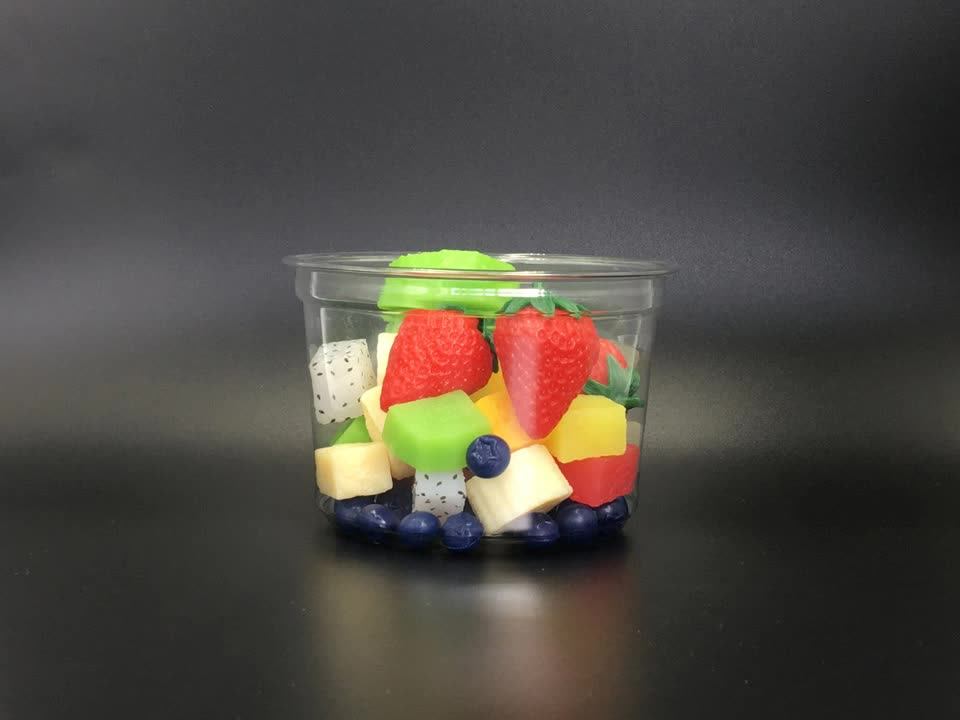 16oz Plastic Deli Cup Disposable Pet Plastic Deli Food Bowl Buy 16oz