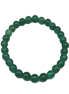 天然龙纹玛瑙单圈女士复古手串