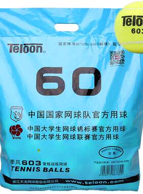 TELOON天龙网球初学专业训练用球