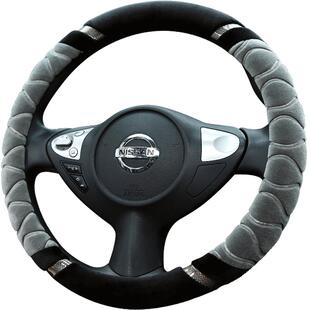 北汽绅宝D50X35X25威旺m20幻速s3ls6新能源EC180冬季毛绒方向盘套