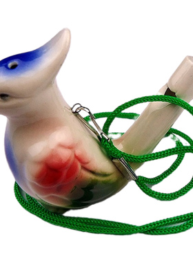 陶瓷口哨音乐趣味玩具孔雀