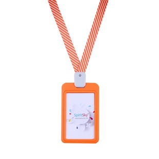 卡富仕员工厂牌门禁卡套识别卡套带创新卡夹条纹挂绳定制胸卡胸牌门禁卡挂牌工作牌胸牌卡套参会证保护套印制