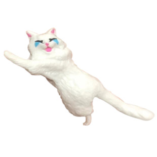 日本Densetu出品吸盘猫咪君小猫长毛援军篇卡通支架手机座