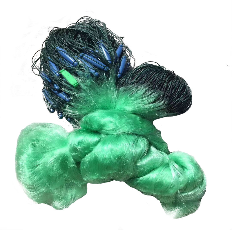 新款进口三层加重深水库渔网