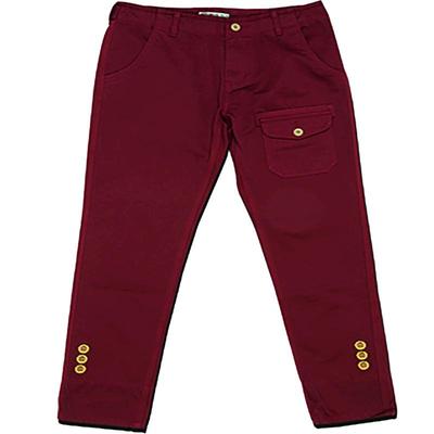 DEVIL NUT潮牌 恶魔 梭织 纯色 纯棉 休闲 男款 长裤 SFO