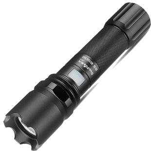 SupFire神火A10手电筒强光可充电式USB袖珍微型家用防狼远射cree