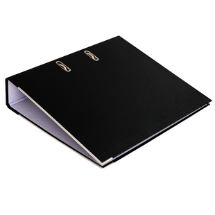 得力5481快劳文件夹打孔穿孔快劳夹资料册收纳整理夹A4双孔加厚合同插页快劳活页资料试卷打洞可拆卸夹夹板