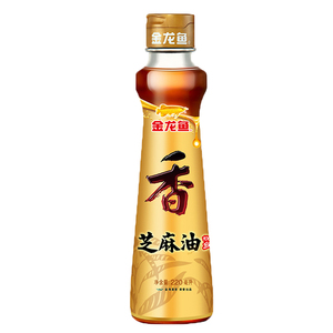 金龙鱼香油芝麻油225ml×2瓶装调料包邮凉拌蘸酱料凉拌菜