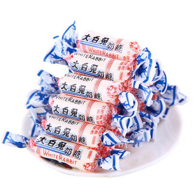 大白兔奶糖冠生园牛奶糖软糖结婚庆喜糖果散装批发零食六一儿童节