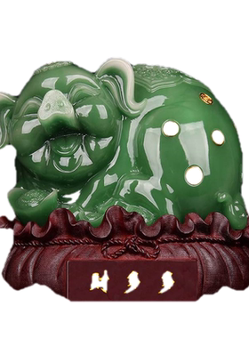 如意摆件生肖属相猪开业礼品