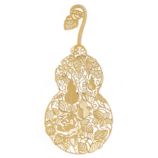 【手心里品牌】葫芦书签 文化创意产品 个性风格特色 国潮祝寿贺礼礼品生日礼物 女生礼盒文艺青年文青范 古典中国风古风纪念典雅