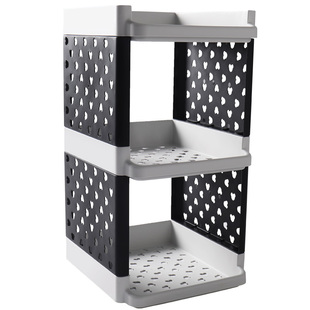 办公室桌下置物架 书桌沙发旁边 阳台卧室客厅桌面文件收纳架多层