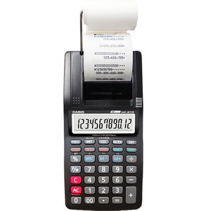 正品Casio/卡西欧HR-8TM墨轮单色mini打印式计算器出纸计算机8RC包邮