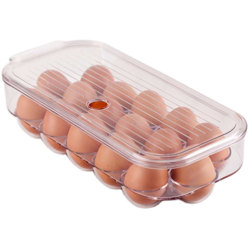 德国plazotta 厨房冰箱鸡蛋 保鲜收纳盒家用包装盒食品级塑料蛋托