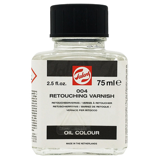 进口TALENS泰伦斯润色光油 上光剂004 油画重画衔接上光油 1000ml