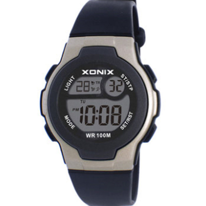 XONIX精准时尚潮流简约运动男女生电子表休闲防水正品手表女装HA
