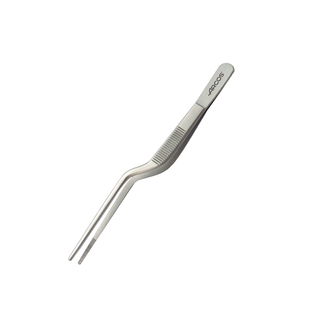 ARCOS原装进口18/10不锈钢专业防滑摆盘弯镊子 plating pincer