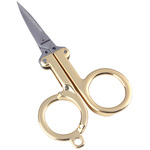 正品欧美达不锈钢折叠旅行家用学生手工小剪刀随身便携锋利钓鱼剪