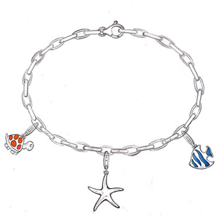 YANEYIM原创珠宝设计纯银饰品18K金项链戒指手链耳钉吊坠私人定制